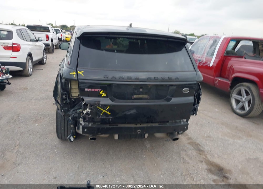 2016 LAND ROVER RANGE ROVER SPORT 3.0L V6 SUPERCHARGED HSE VIN: SALWS2PF6GA103057