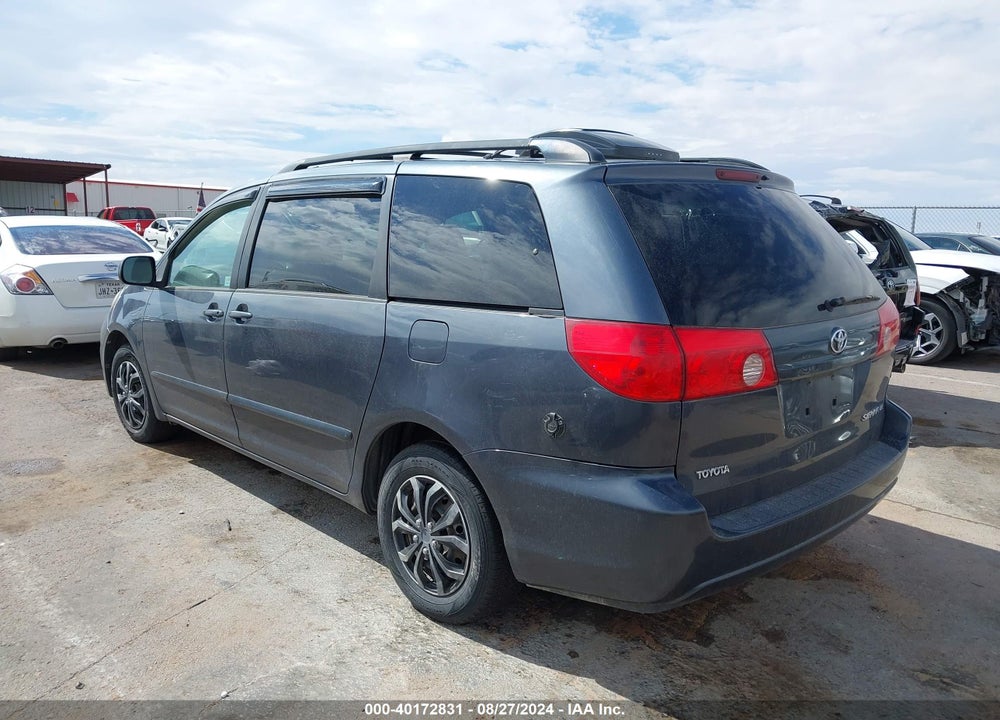 2008 TOYOTA SIENNA LE VIN: 5TDZK23C88S172384