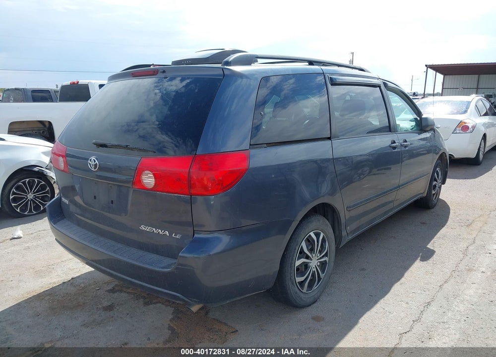 2008 TOYOTA SIENNA LE VIN: 5TDZK23C88S172384