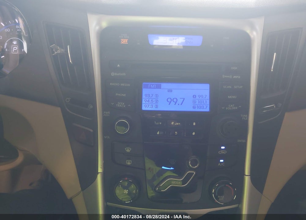 2013 HYUNDAI SONATA GLS VIN: 5NPEB4AC1DH581176