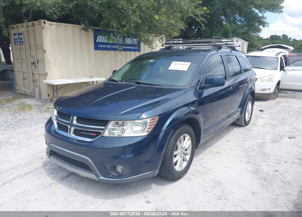 2013 DODGE JOURNEY SXT VIN: 3C4PDCBG0DT695135