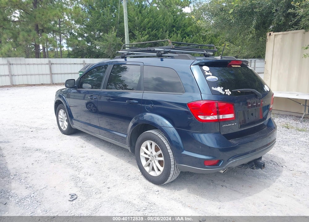 2013 DODGE JOURNEY SXT VIN: 3C4PDCBG0DT695135