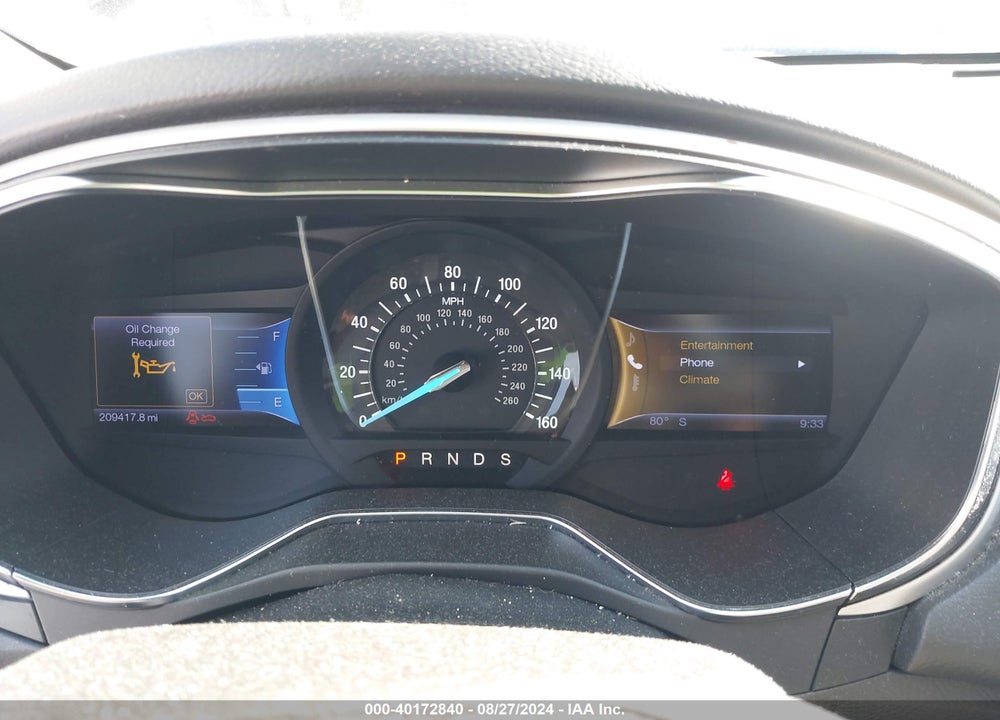 2013 FORD FUSION SE VIN: 3FA6P0H70DR211525