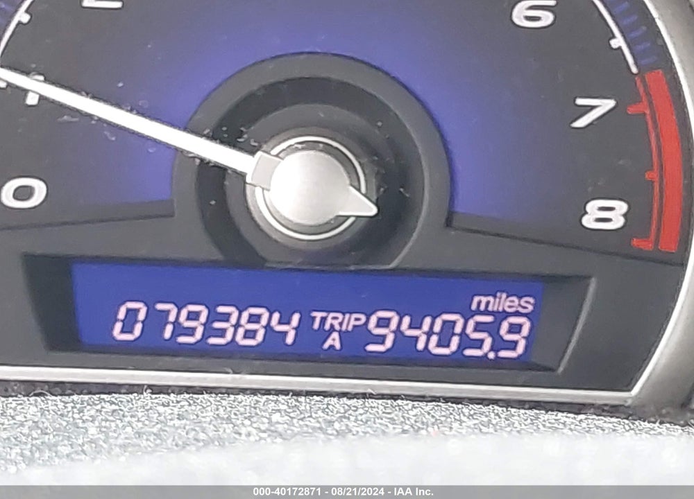 2007 HONDA CIVIC LX VIN: 1HGFA16597L098455