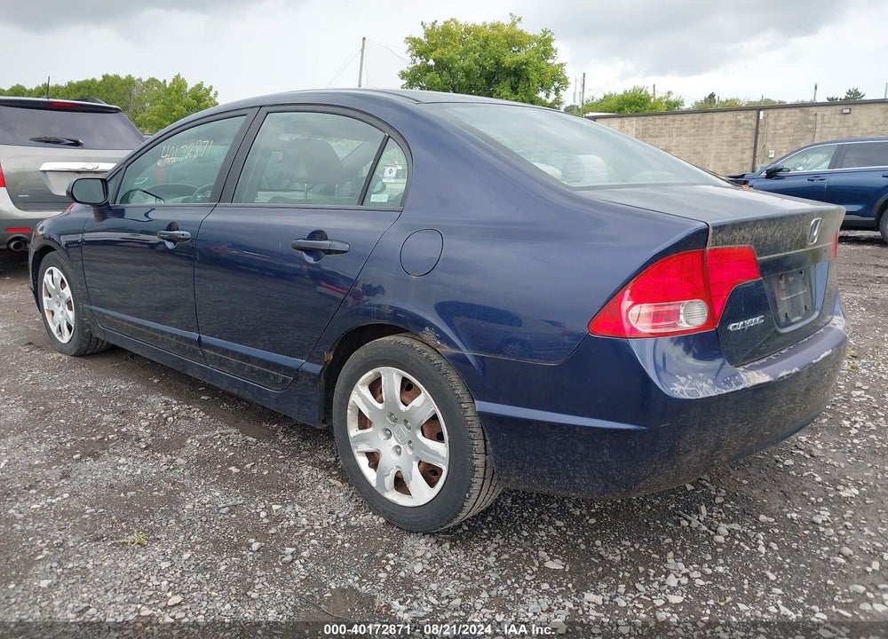2007 HONDA CIVIC LX VIN: 1HGFA16597L098455