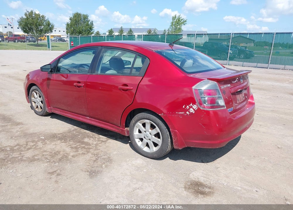 2010 NISSAN SENTRA 2.0SR VIN: 3N1AB6AP2AL726446