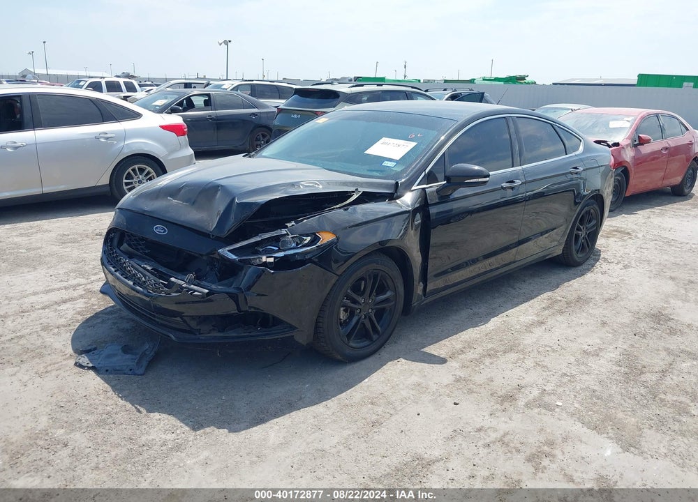 2018 FORD FUSION SE VIN: 3FA6P0HD1JR212653