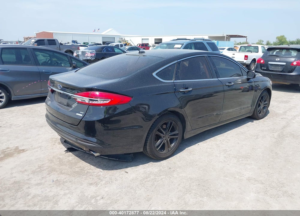 2018 FORD FUSION SE VIN: 3FA6P0HD1JR212653