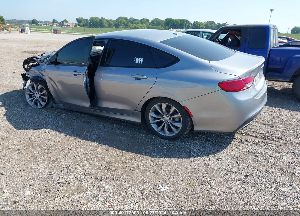 2016 CHRYSLER 200 S VIN: 1C3CCCBB3GN128626