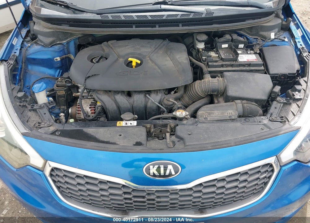 2015 KIA FORTE EX VIN: KNAFX4A80F5342459