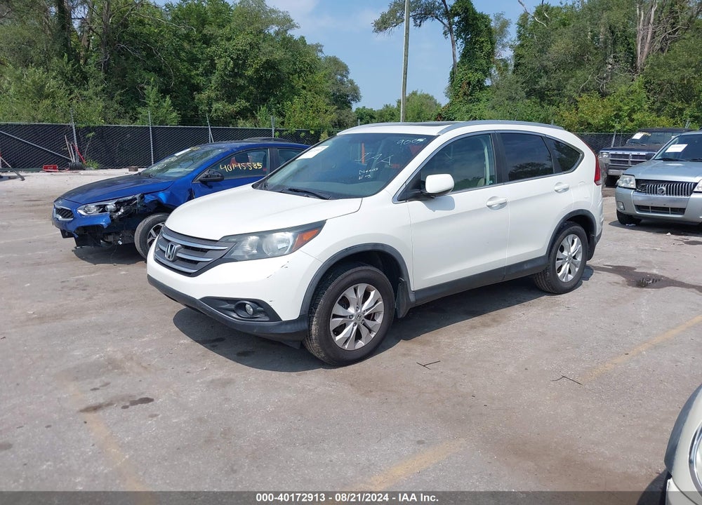 2014 HONDA CR-V EX-L VIN: 5J6RM4H77EL009007
