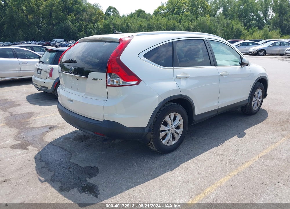 2014 HONDA CR-V EX-L VIN: 5J6RM4H77EL009007