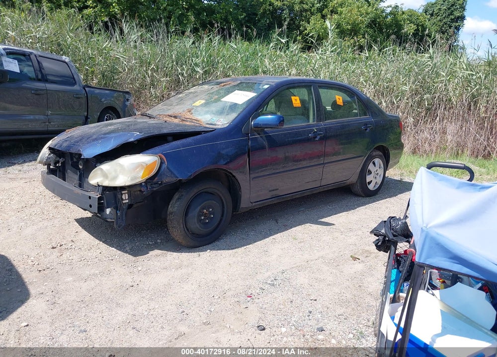2005 TOYOTA COROLLA LE VIN: 2T1BR32E15C343941