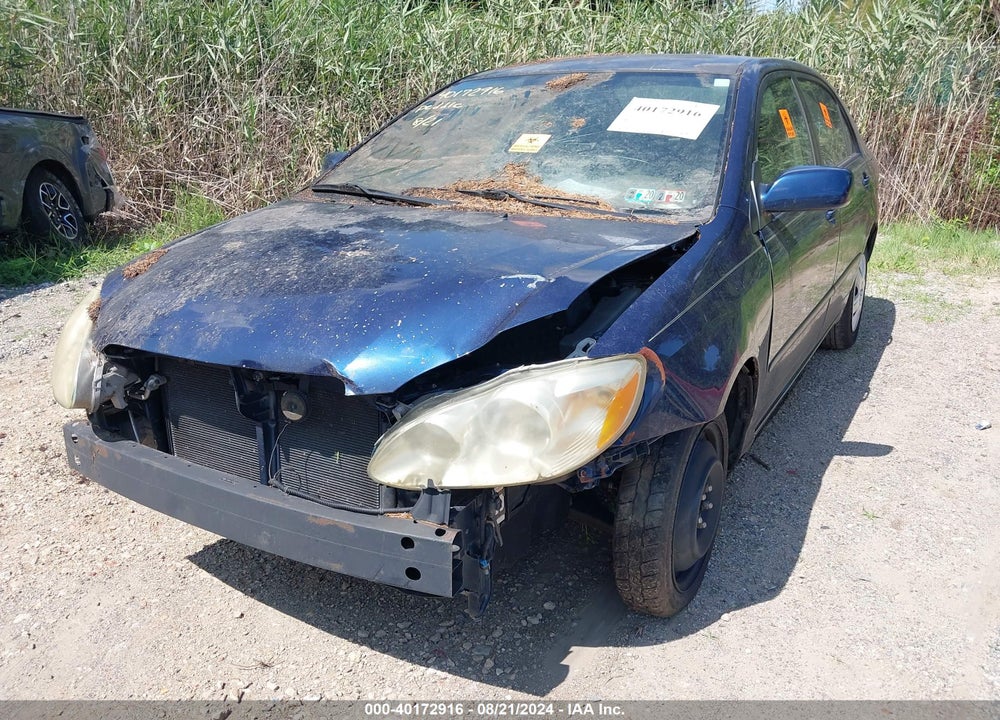 2005 TOYOTA COROLLA LE VIN: 2T1BR32E15C343941