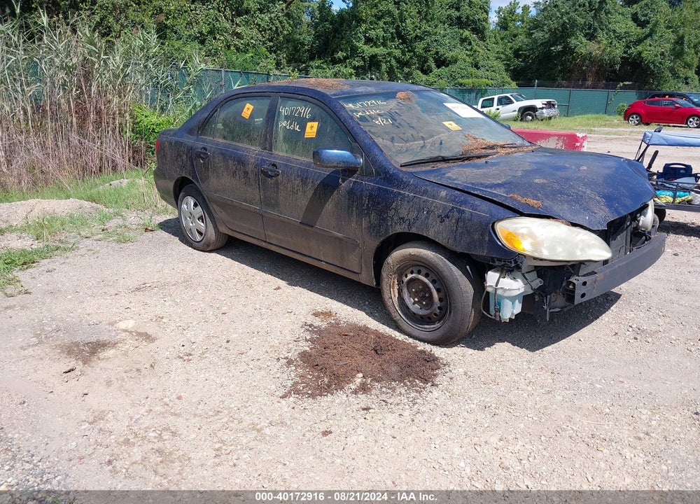 2005 TOYOTA COROLLA LE VIN: 2T1BR32E15C343941