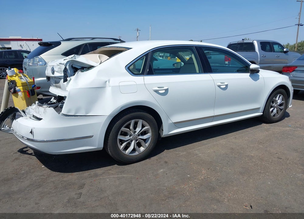2017 VOLKSWAGEN PASSAT 1.8T S VIN: 1VWAT7A37HC023845