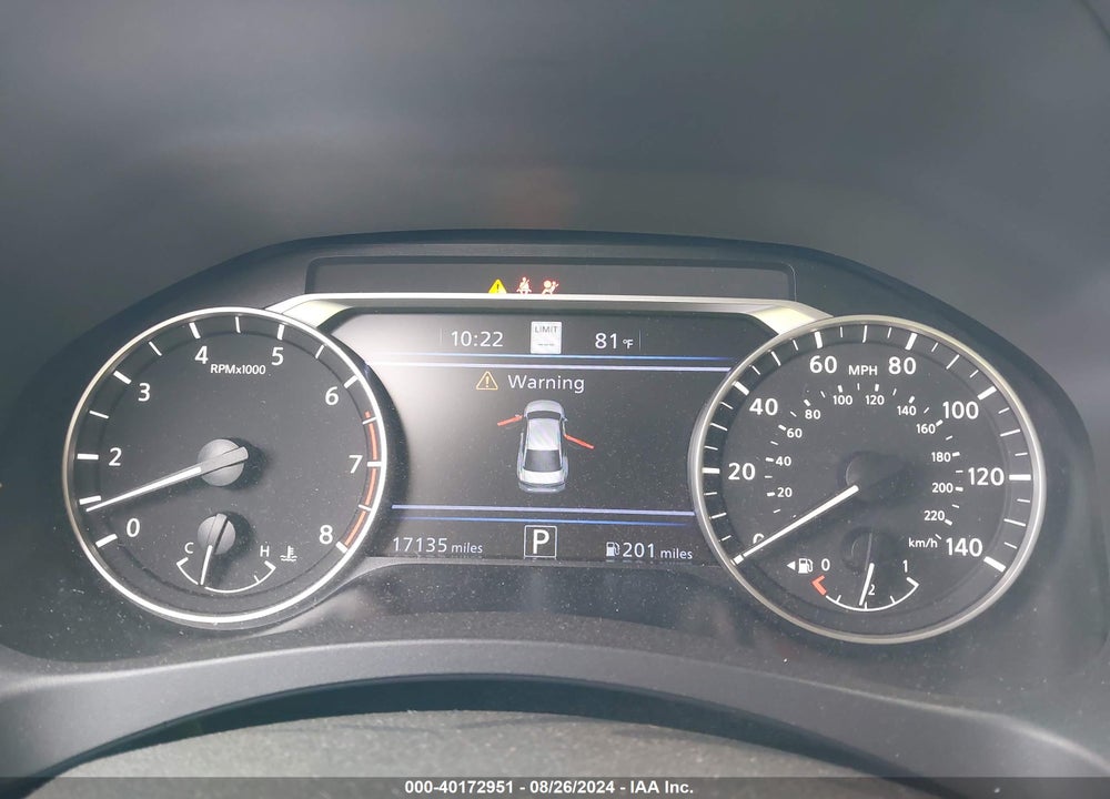 2023 NISSAN ALTIMA SV INTELLIGENT AWD VIN: 1N4BL4DWXPN381977