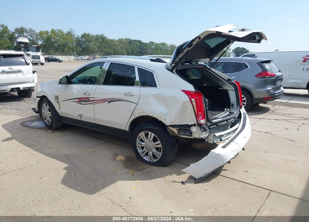2012 CADILLAC SRX LUXURY COLLECTION VIN: 3GYFNDE31CS601513