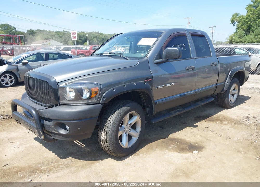 2007 DODGE RAM 1500 SLT/TRX4 OFF ROAD/SPORT VIN: 1D7HU18237S140177