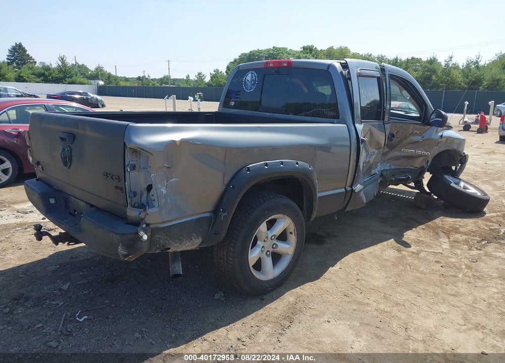 2007 DODGE RAM 1500 SLT/TRX4 OFF ROAD/SPORT VIN: 1D7HU18237S140177