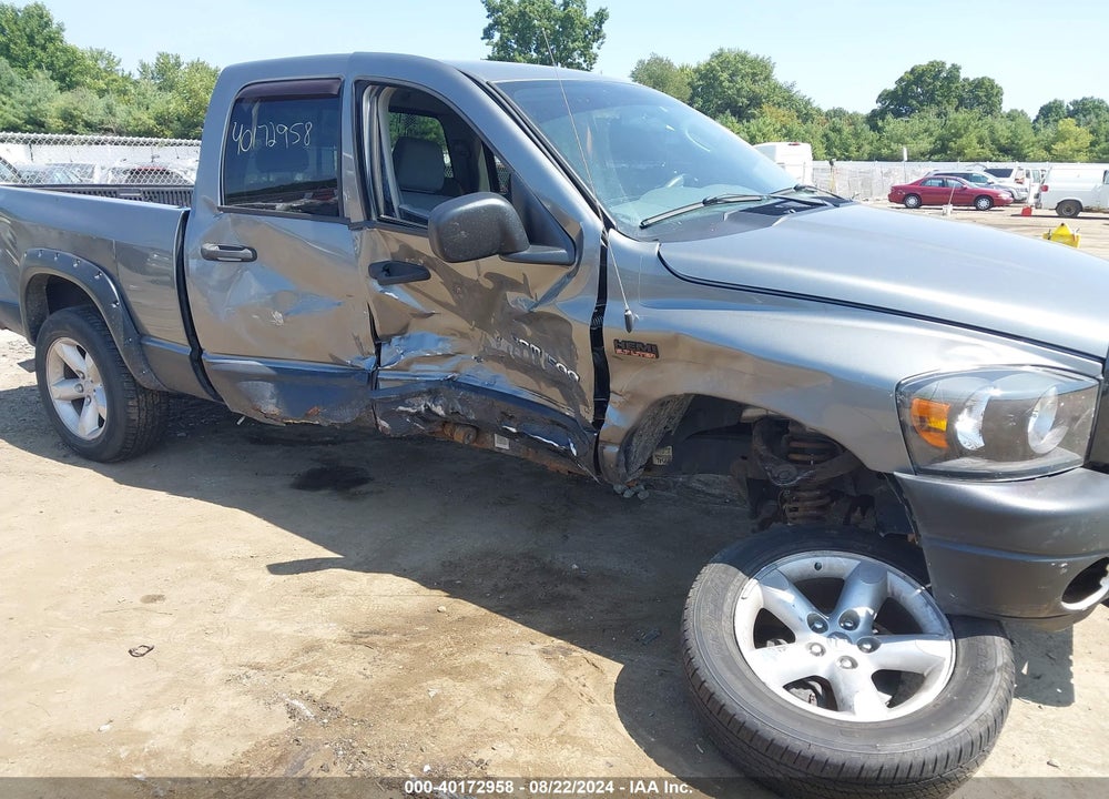 2007 DODGE RAM 1500 SLT/TRX4 OFF ROAD/SPORT VIN: 1D7HU18237S140177