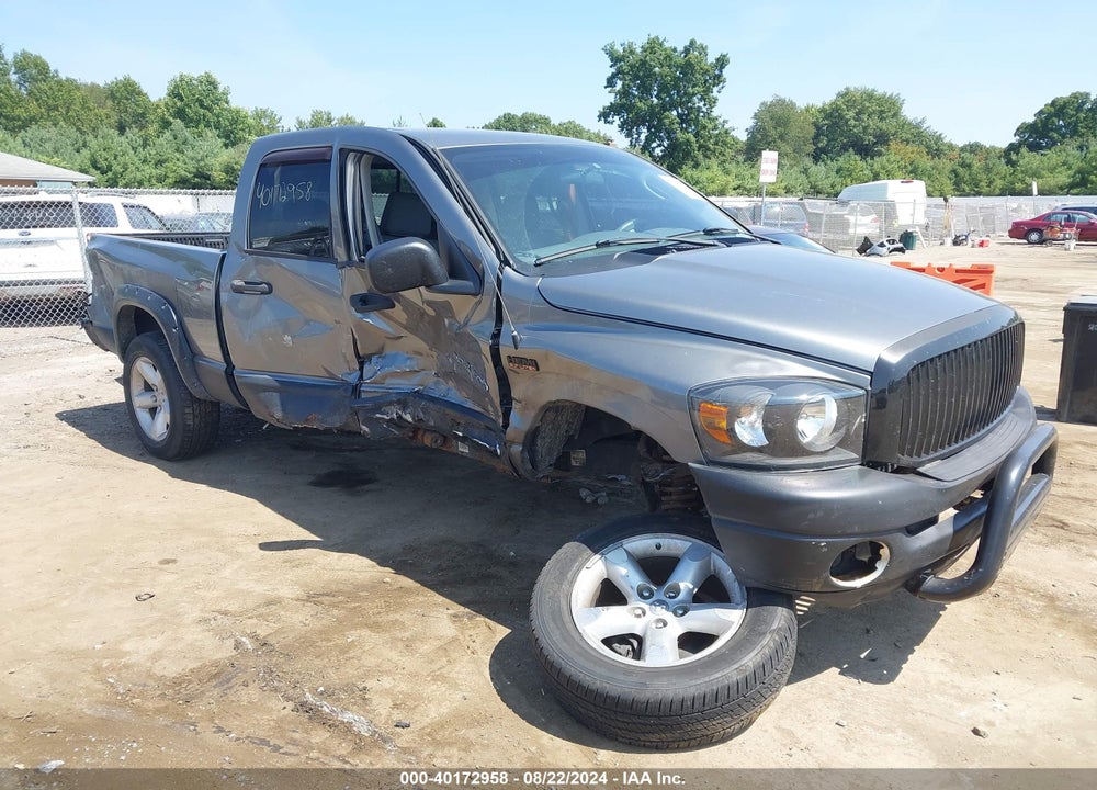 2007 DODGE RAM 1500 SLT/TRX4 OFF ROAD/SPORT VIN: 1D7HU18237S140177