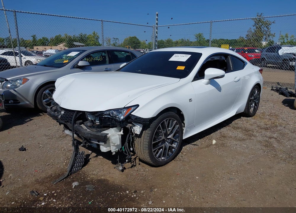 2015 LEXUS RC 350 VIN: JTHSE5BC0F5002260