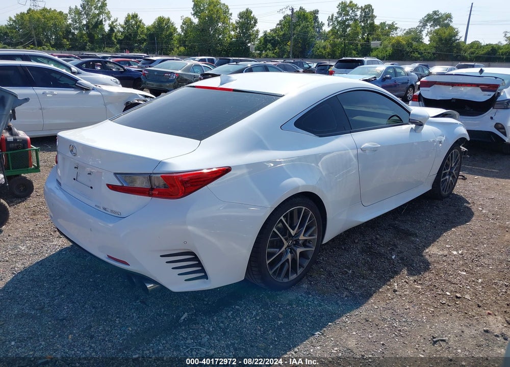 2015 LEXUS RC 350 VIN: JTHSE5BC0F5002260