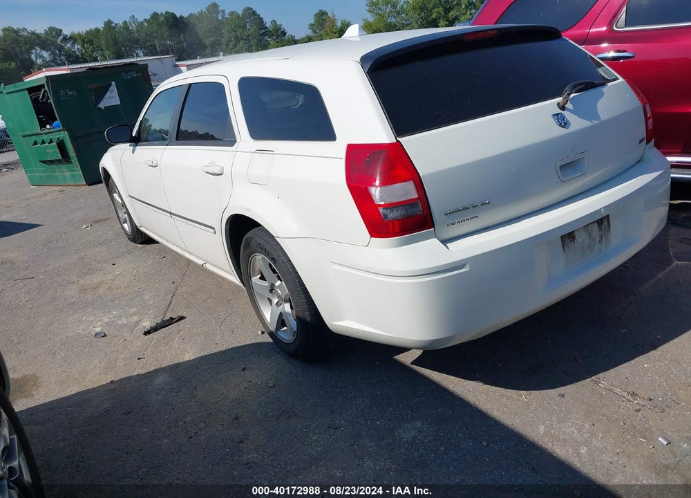 2008 DODGE MAGNUM VIN: 2D4FV37V18H246340