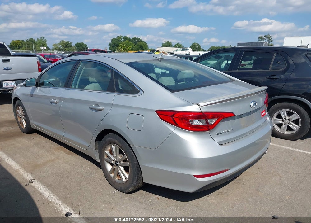 2016 HYUNDAI SONATA SE VIN: 5NPE24AF6GH279929
