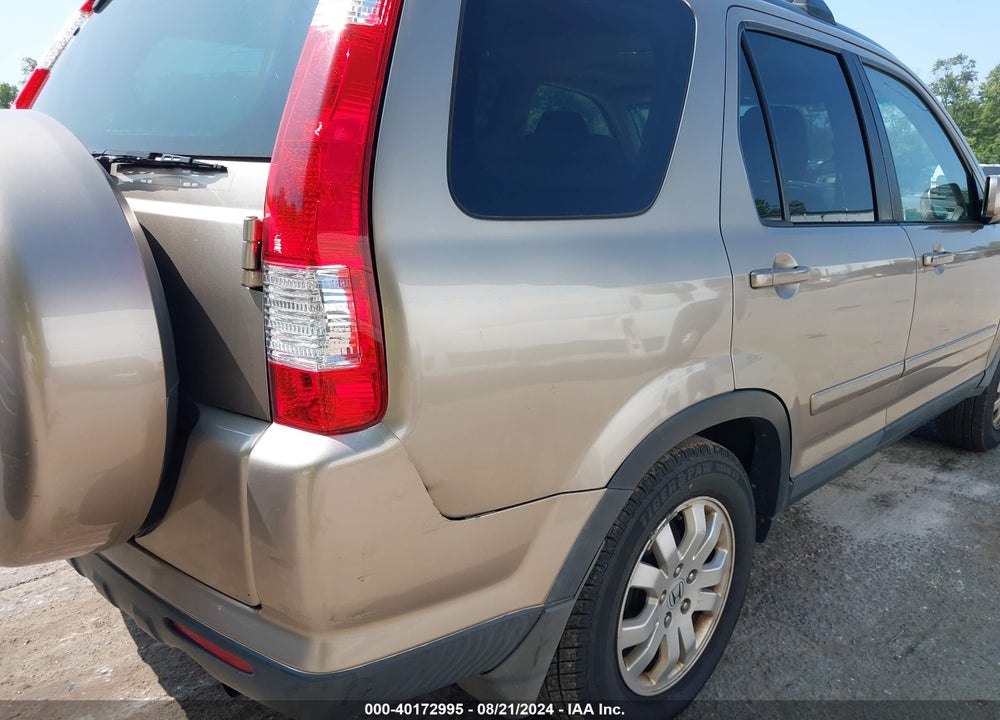 2005 HONDA CR-V SE VIN: SHSRD78945U336064