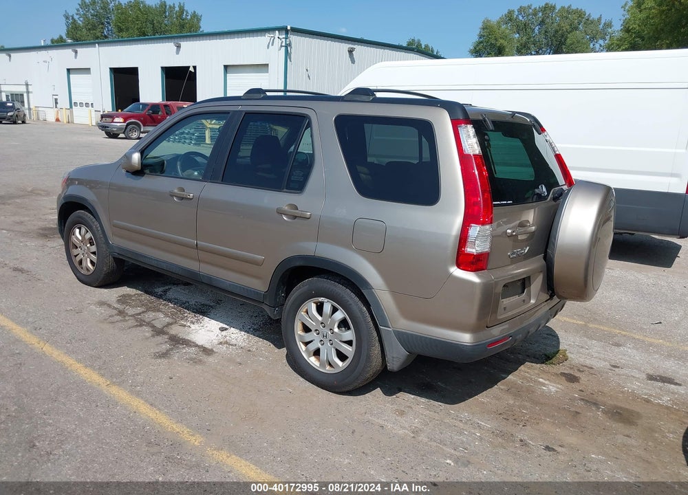 2005 HONDA CR-V SE VIN: SHSRD78945U336064