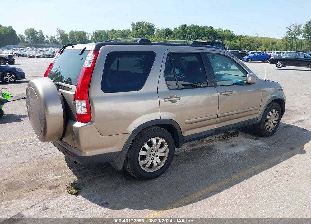 2005 HONDA CR-V SE VIN: SHSRD78945U336064