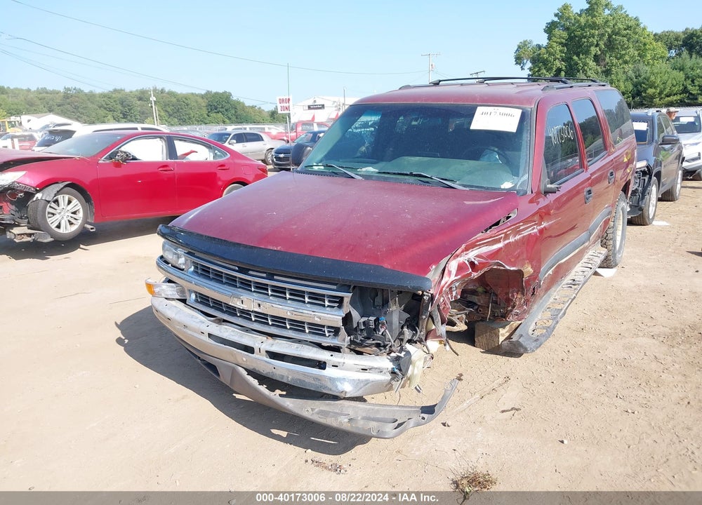 2002 CHEVROLET SUBURBAN 1500 LS VIN: 1GNFK16ZX2J175182