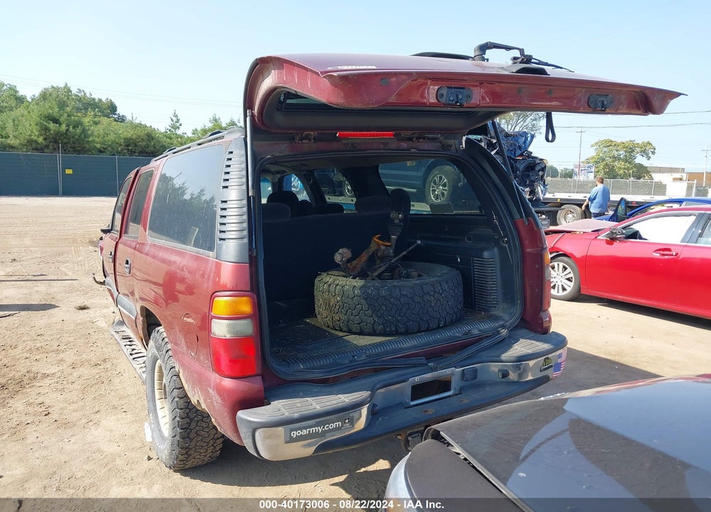 2002 CHEVROLET SUBURBAN 1500 LS VIN: 1GNFK16ZX2J175182