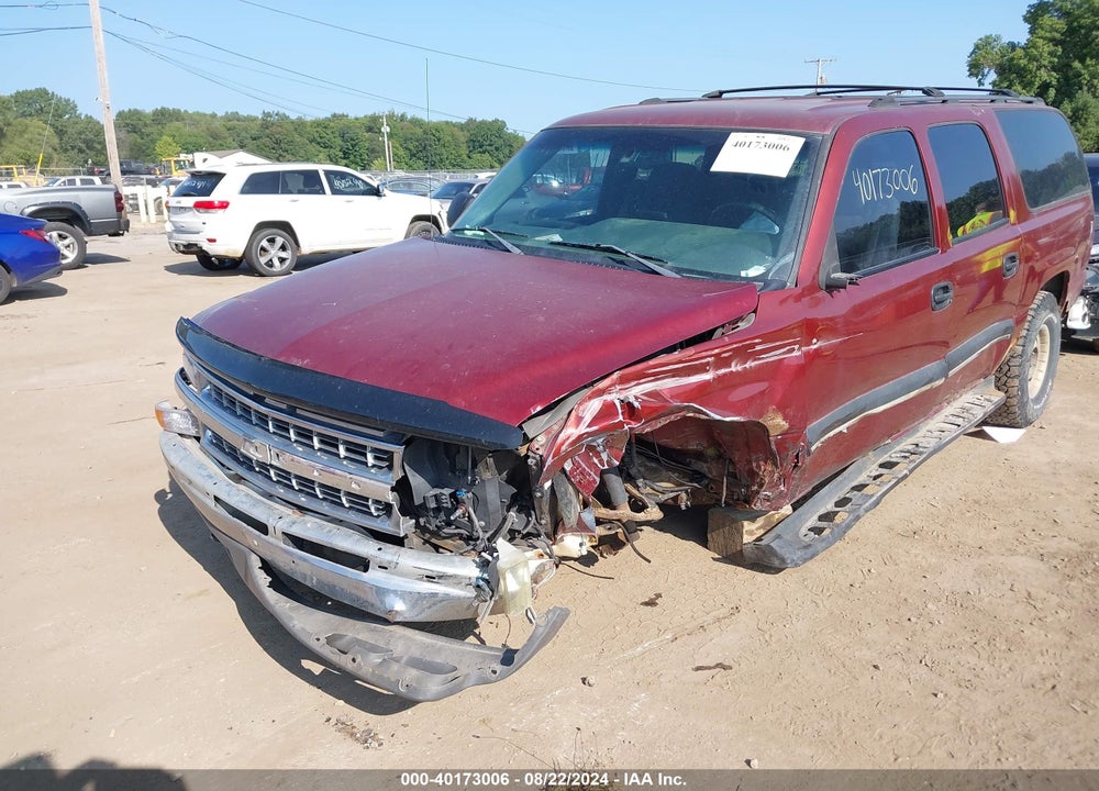 2002 CHEVROLET SUBURBAN 1500 LS VIN: 1GNFK16ZX2J175182