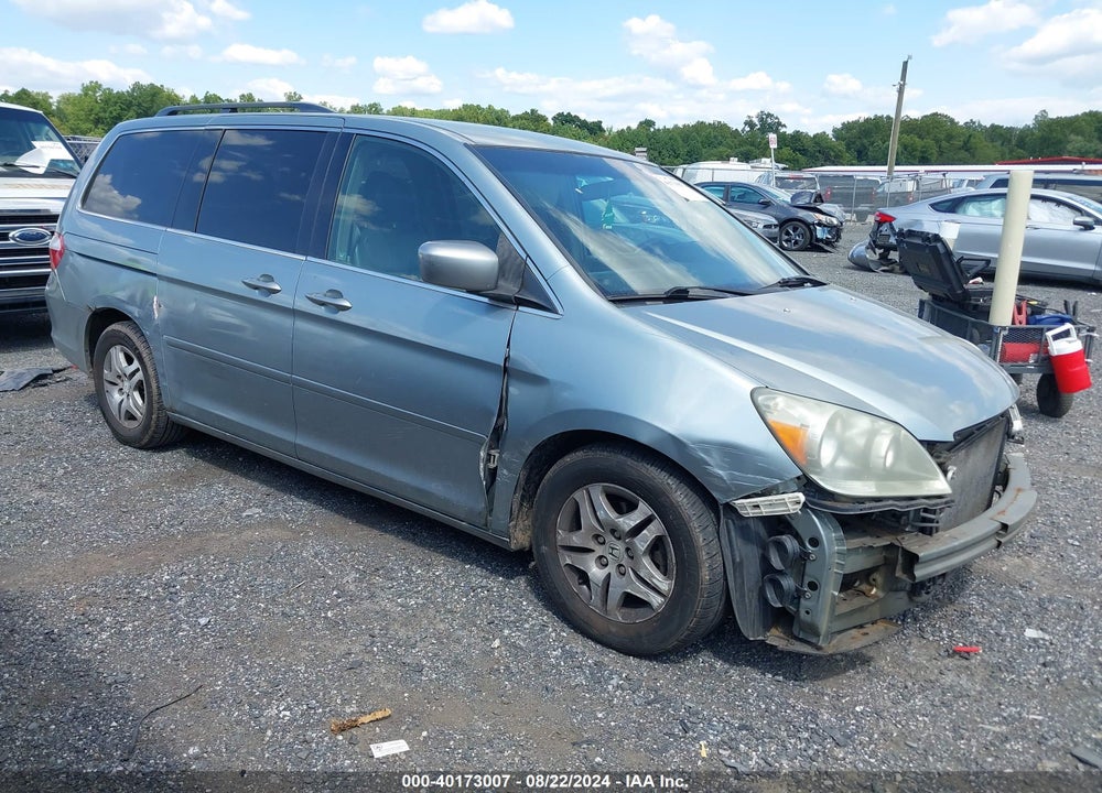 2005 HONDA ODYSSEY EX VIN: 5FNRL38425B100973