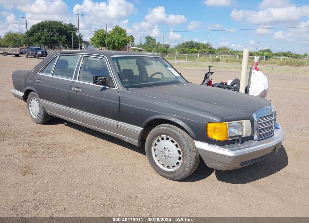 1987 MERCEDES-BENZ 420 SEL VIN: WDBCA35D0HA297296