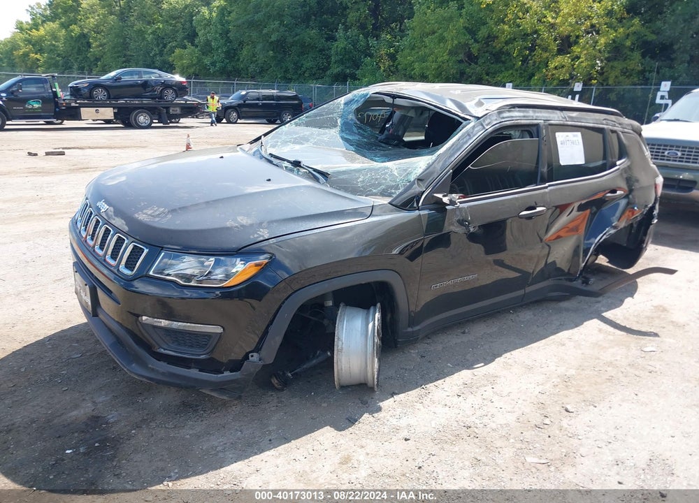 2020 JEEP COMPASS SPORT 4X4 VIN: 3C4NJDAB1LT165413