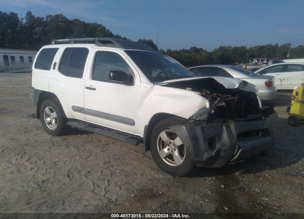 2007 NISSAN XTERRA SE VIN: 5N1AN08W37C519207