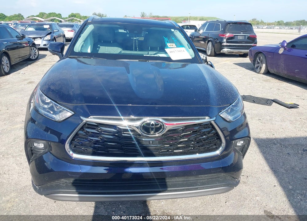 2024 TOYOTA HIGHLANDER PLATINUM VIN: 5TDKDRAH8RS540969