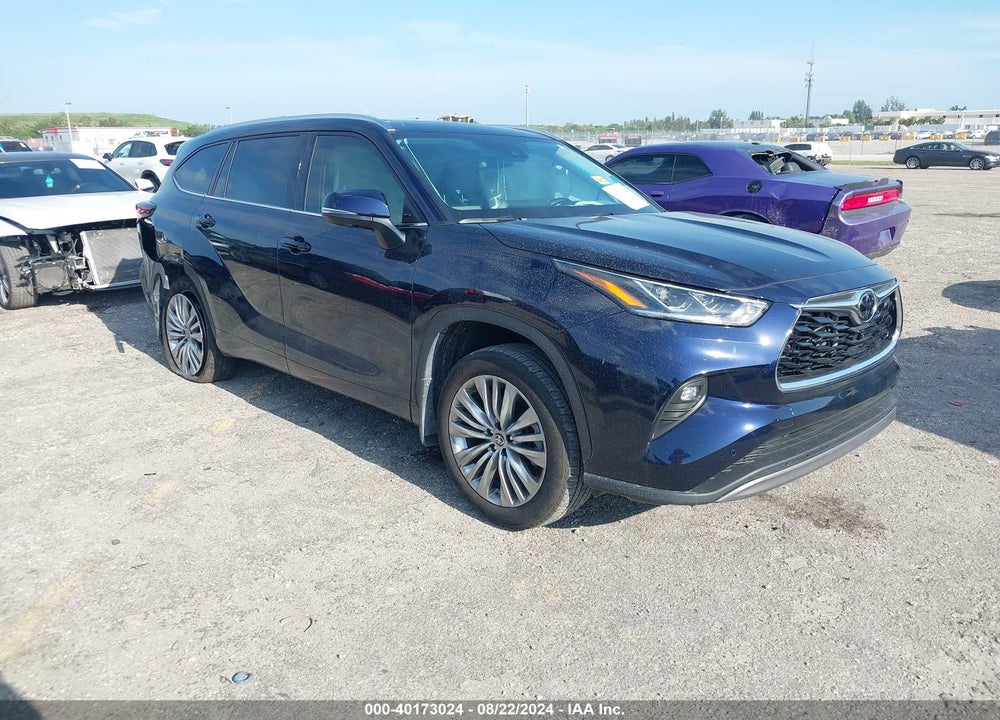 2024 TOYOTA HIGHLANDER PLATINUM VIN: 5TDKDRAH8RS540969
