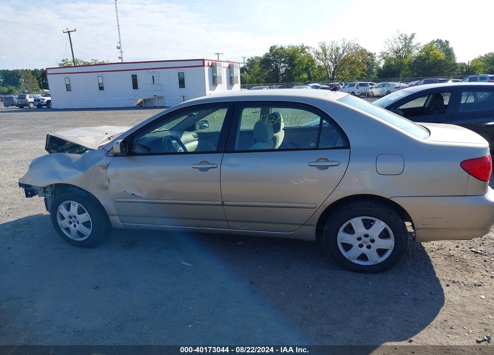 2007 TOYOTA COROLLA LE VIN: 2T1BR32E77C774416