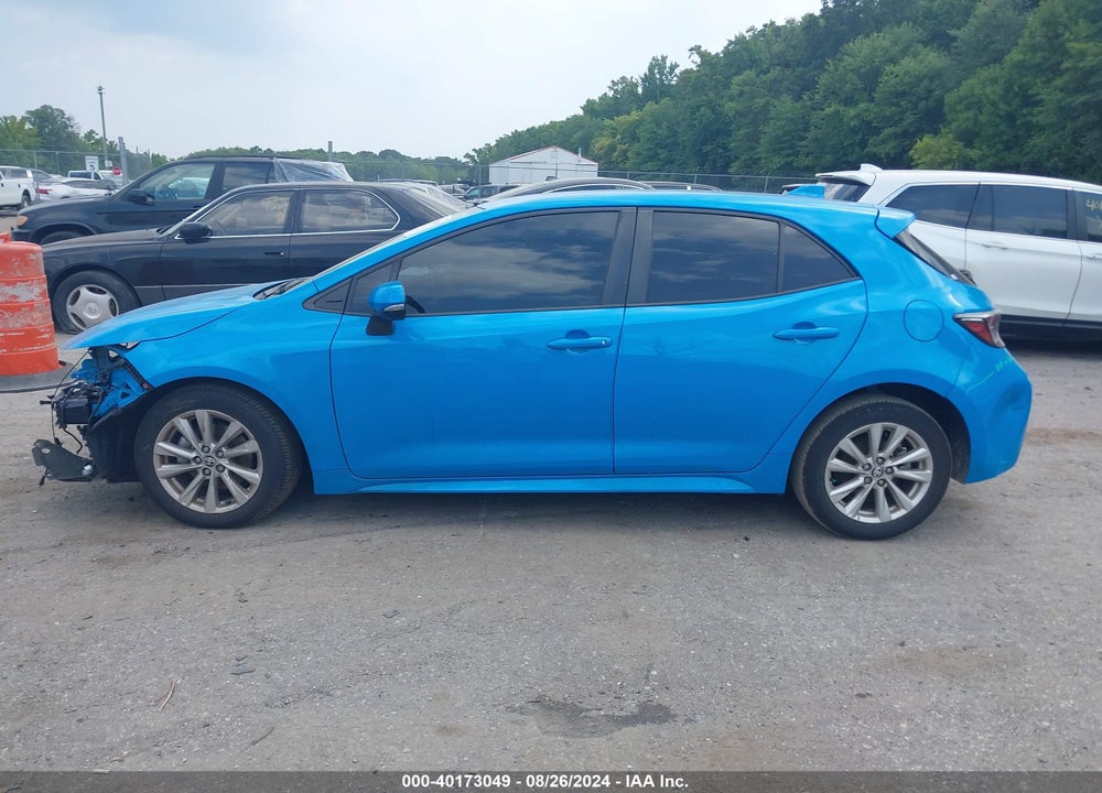 2022 TOYOTA COROLLA XSE VIN: JTNC4MBE9N3161563
