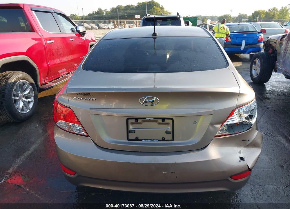 2013 HYUNDAI ACCENT GLS VIN: KMHCT4AE0DU397130