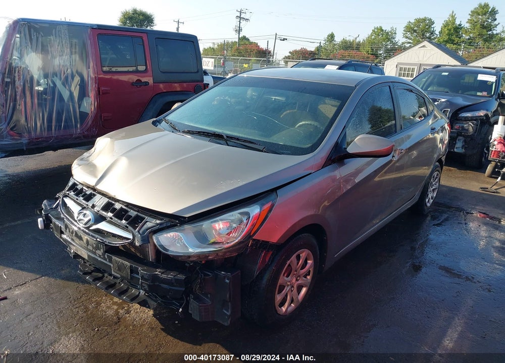 2013 HYUNDAI ACCENT GLS VIN: KMHCT4AE0DU397130