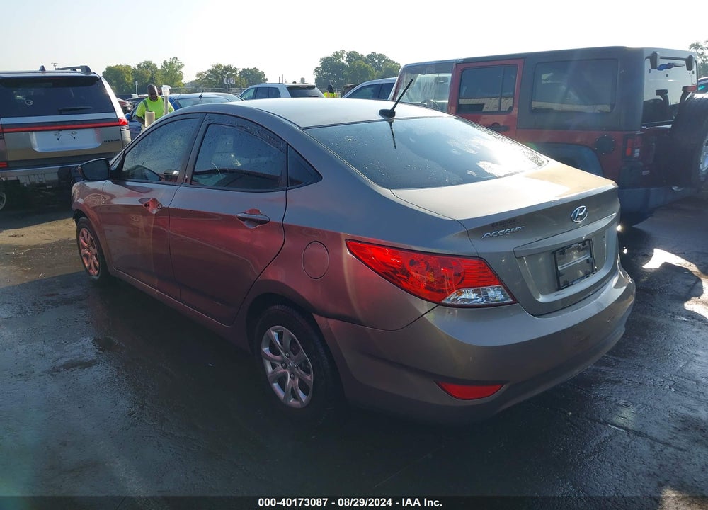 2013 HYUNDAI ACCENT GLS VIN: KMHCT4AE0DU397130