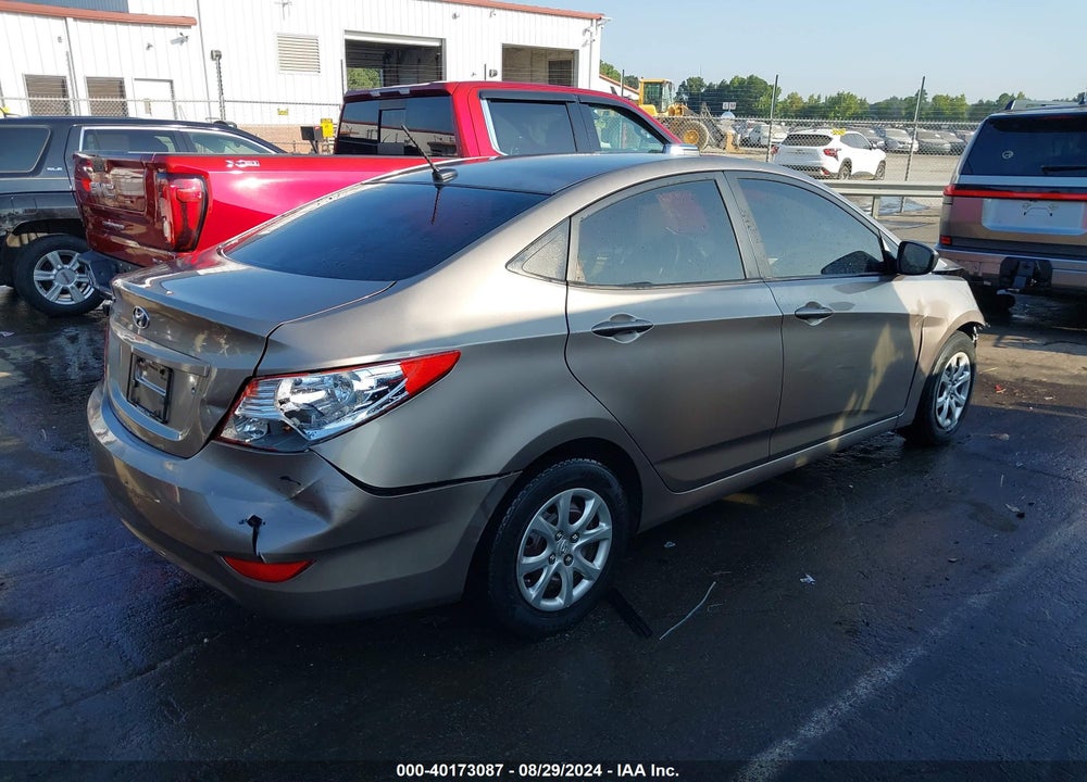 2013 HYUNDAI ACCENT GLS VIN: KMHCT4AE0DU397130