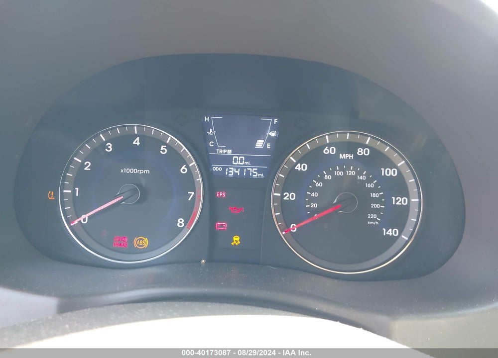 2013 HYUNDAI ACCENT GLS VIN: KMHCT4AE0DU397130