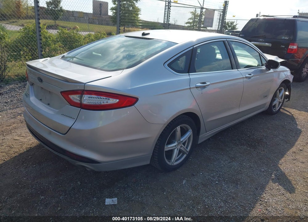 2016 FORD FUSION ENERGI TITANIUM VIN: 3FA6P0SU8GR340762